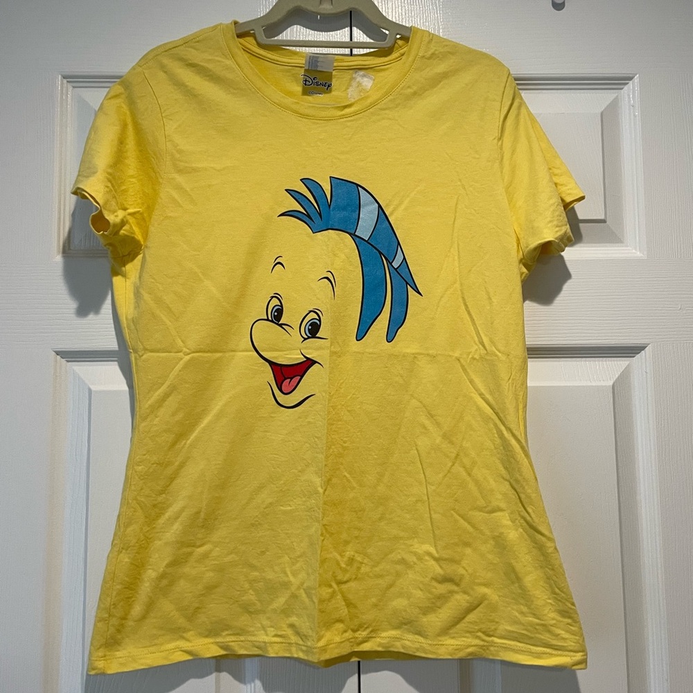 Disney flounder shirt